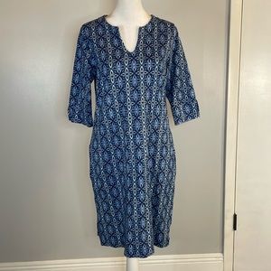 [Hang Ten] Blue Pattern Dress - Size Small